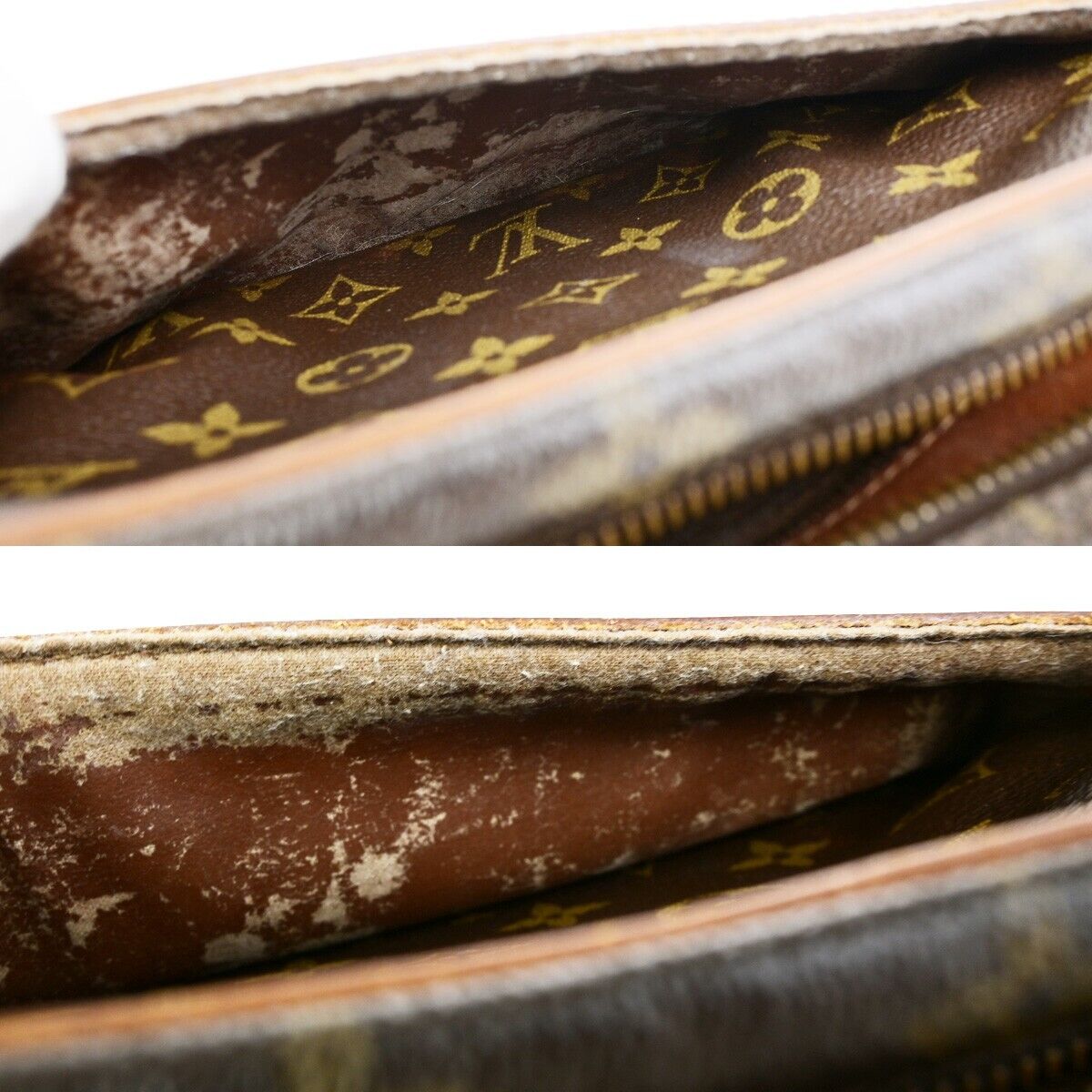 LOUIS VUITTON Trocadero 24 Shoulder Bag Monogram Leather Brown M51276 61FB197