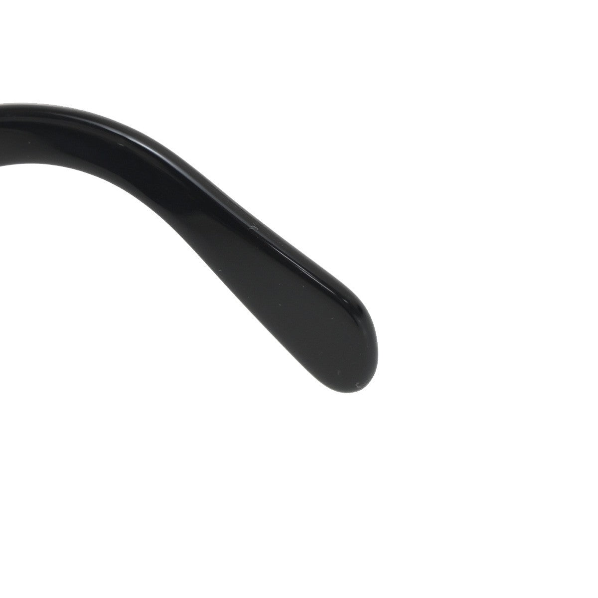 CHANEL CC Logo Sunglasses Eye Wear Plastic Black Gold Italy 01451 63RL896