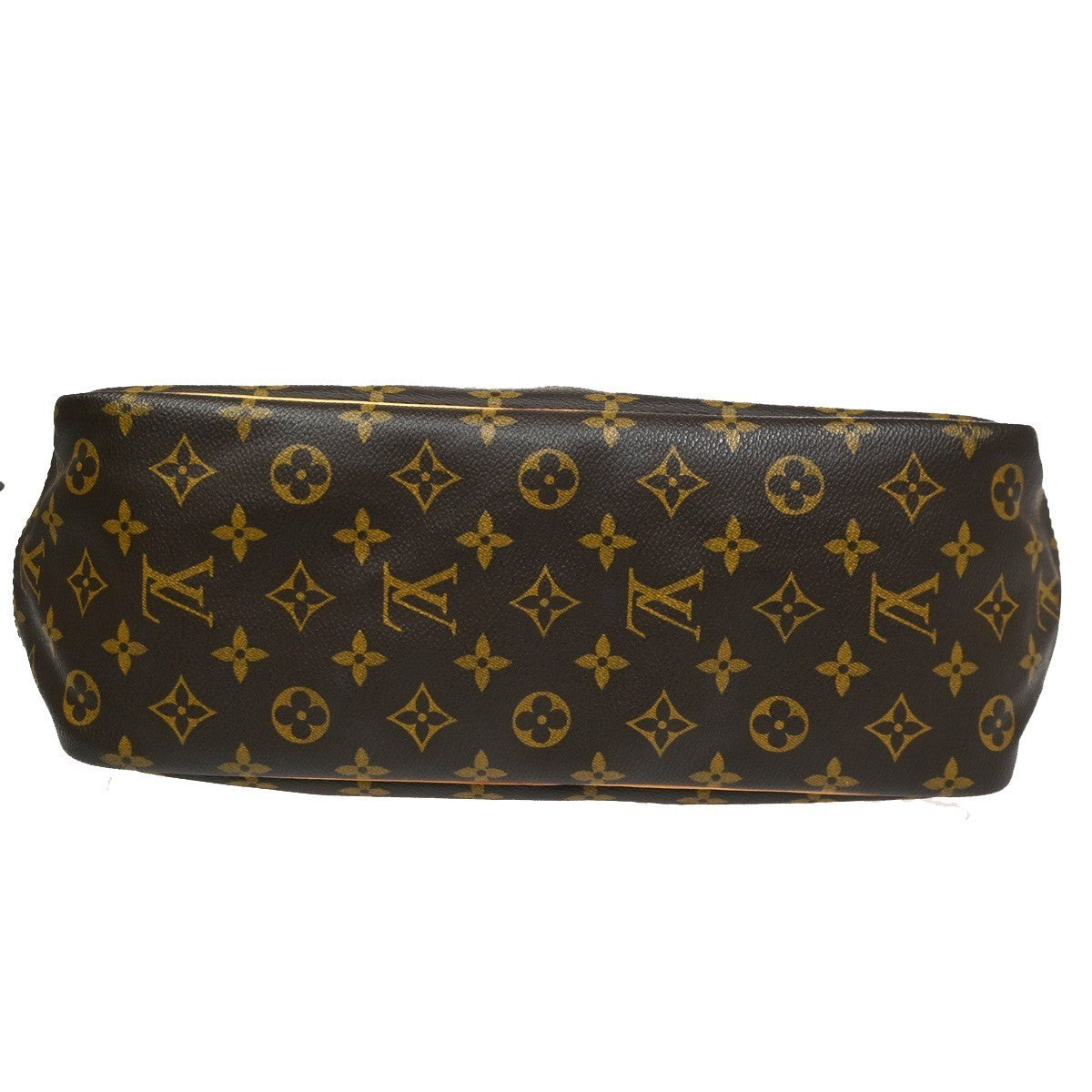 LOUIS VUITTON LV Logo Deauville Hand Bag Monogram Leather Brown M47270 82KC197