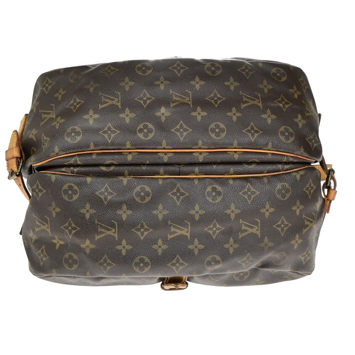 LOUIS VUITTON Saumur 35 Shoulder Bag Monogram Leather BN France M42254 39ED126