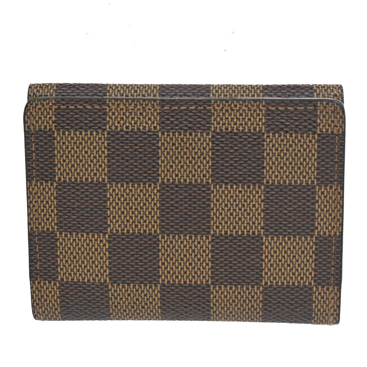 LOUIS VUITTON Ludlow Trifold Mini Wallet Damier Leather Brown N62925 38TA541