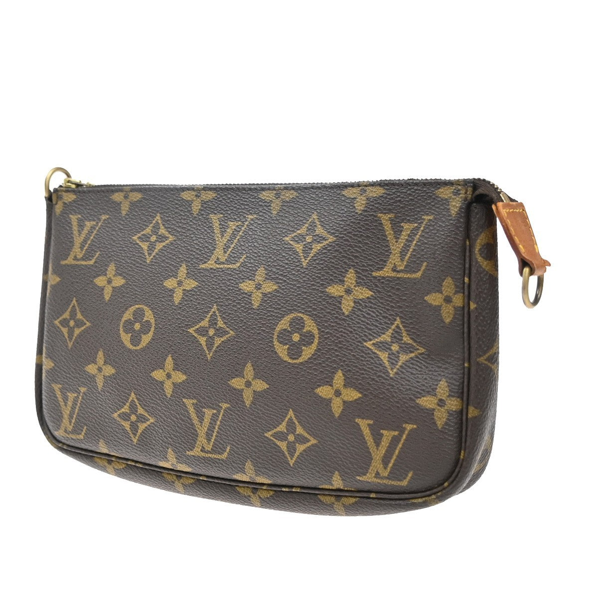 LOUIS VUITTON Pochette Accessoires Hand Bag Monogram Leather BN M51980 88TA056