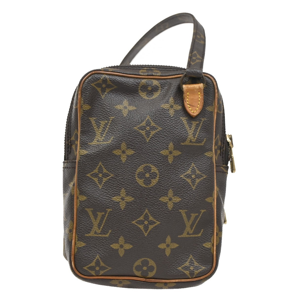 LOUIS VUITTON Mini Amazon Shoulder Bag Monogram Leather Brown M45238 31DA231