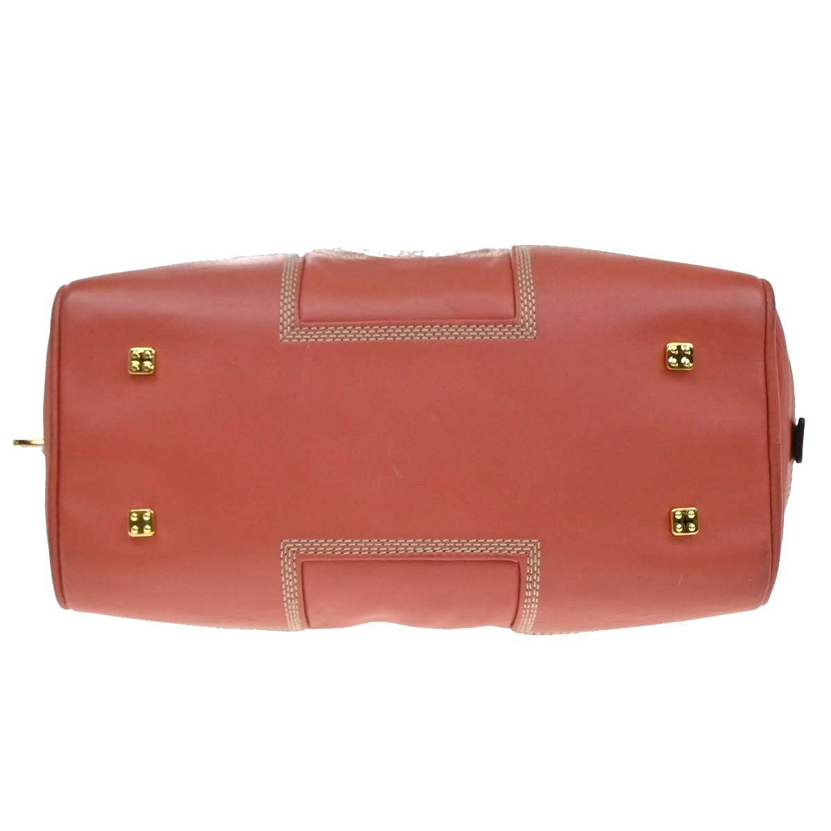 LOEWE Logo Anagram Amazona Hand Bag Leather Pink GHW Spain 92CA337