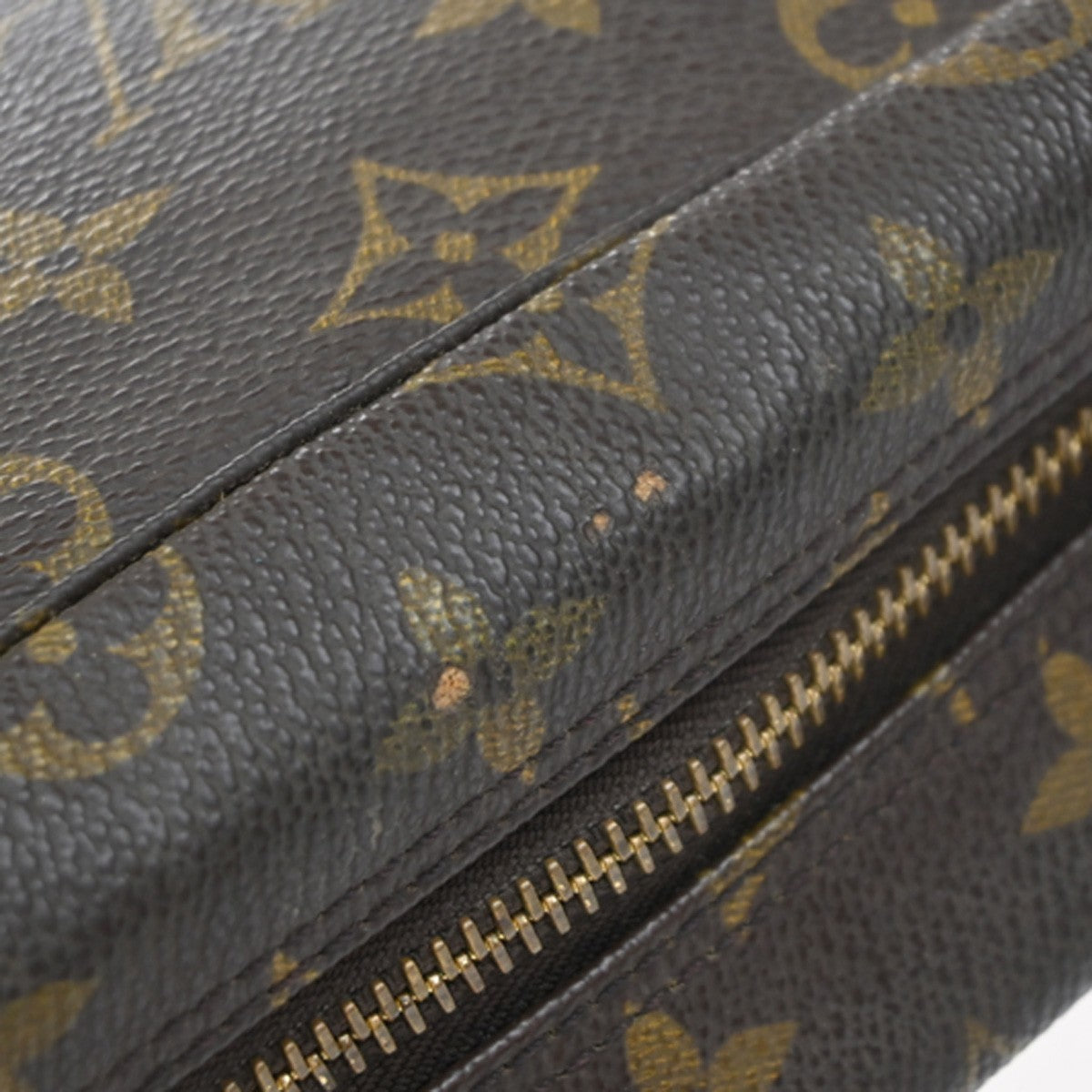 LOUIS VUITTON Trousse Toilette 28 Clutch Hand Bag Monogram Brown M47522 67KP215