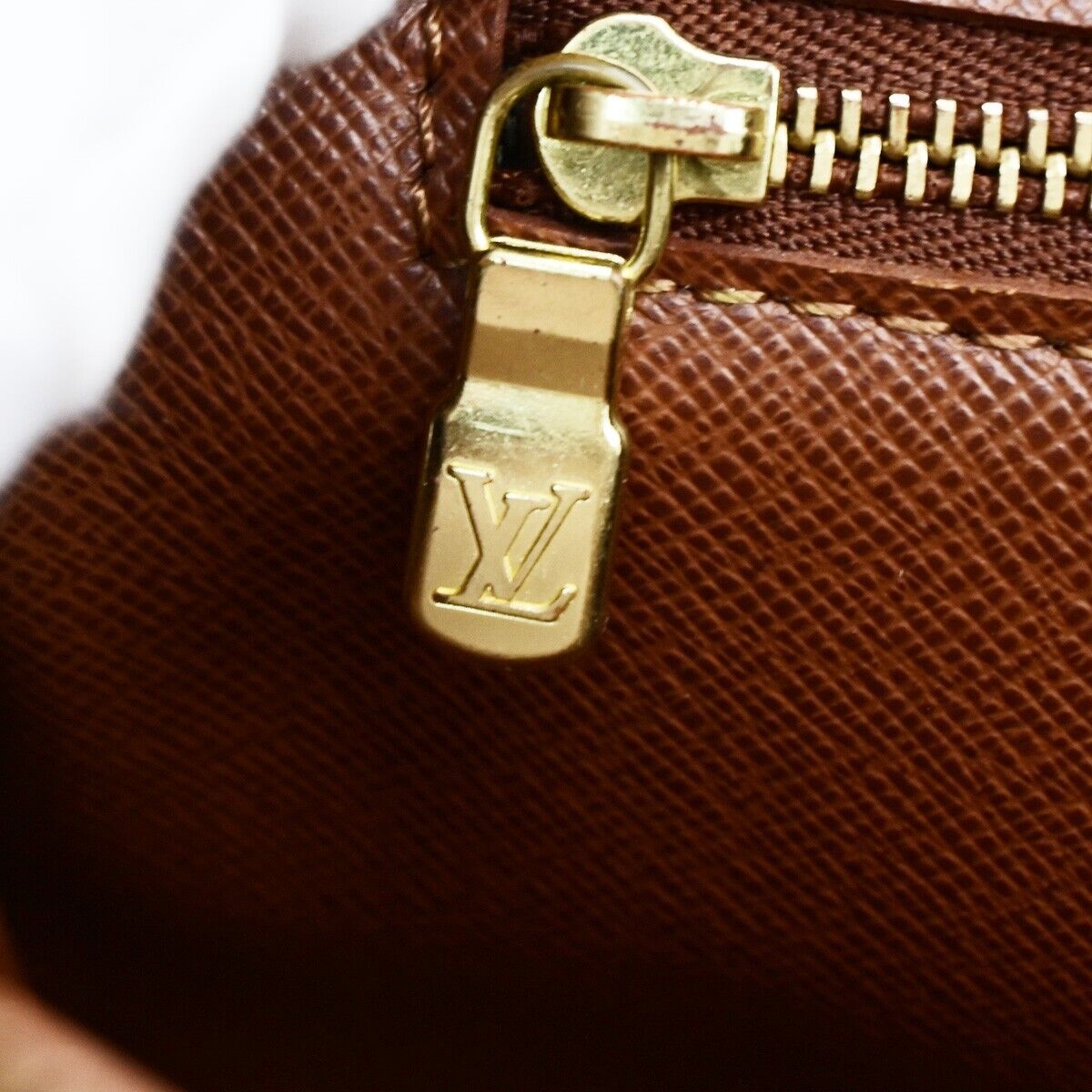 LOUIS VUITTON Marly Dragonne GM Clutch Hand Bag Monogram Brown M51825 64FA724