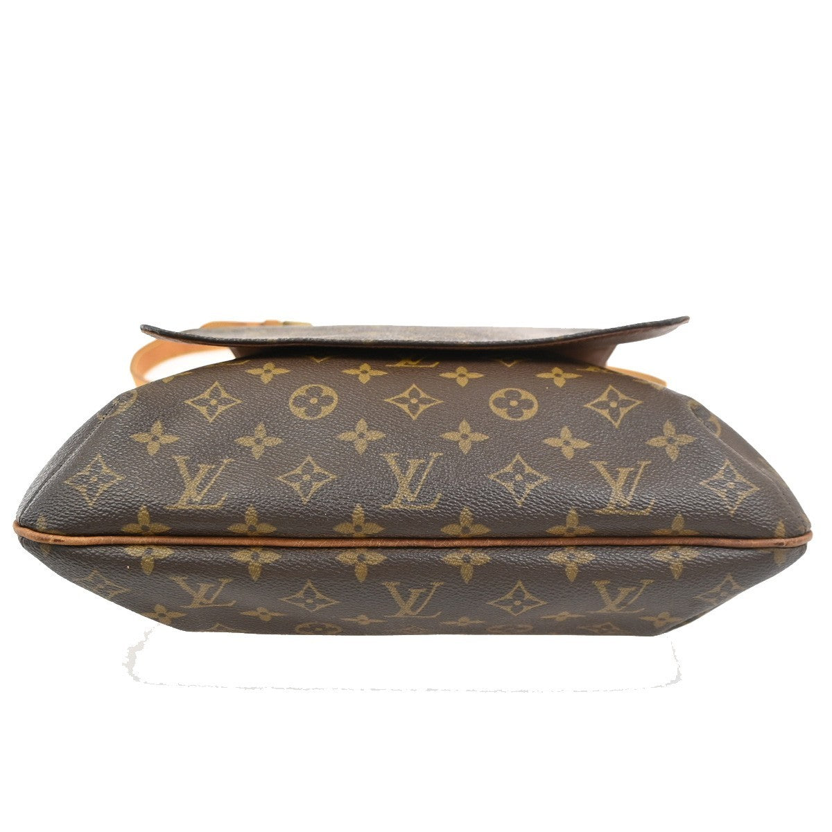 LOUIS VUITTON Musette Shoulder Bag Monogram Leather Brown France M51256 30PA120