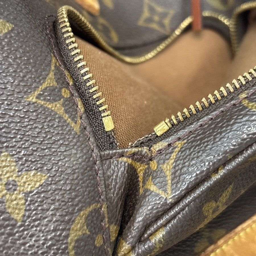 LOUIS VUITTON Montsouris MM Backpack Bag Monogram Leather Brown M51136 86MA643