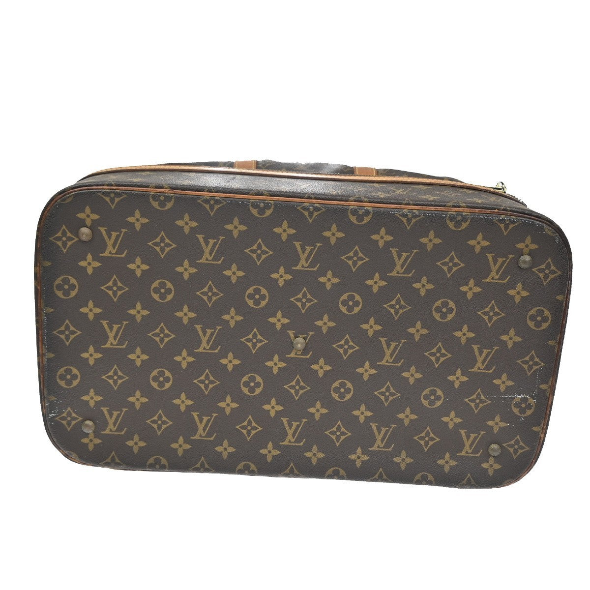 LOUIS VUITTON Sac Sport Hand Bag Monogram Leather Brown France M41444 66CB016