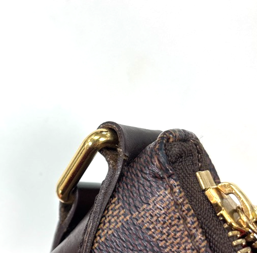 LOUIS VUITTON Bloomsbury GM Shoulder Bag Damier Leather Brown N42250 96KC226