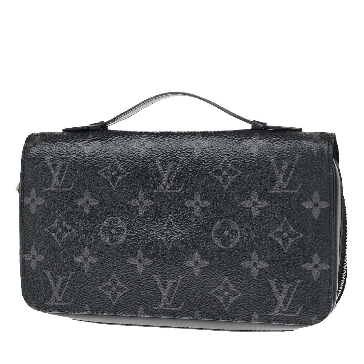 LOUIS VUITTON Zippy XL Long Bifold Wallet Monogram Eclipse BK M61698 96EC529