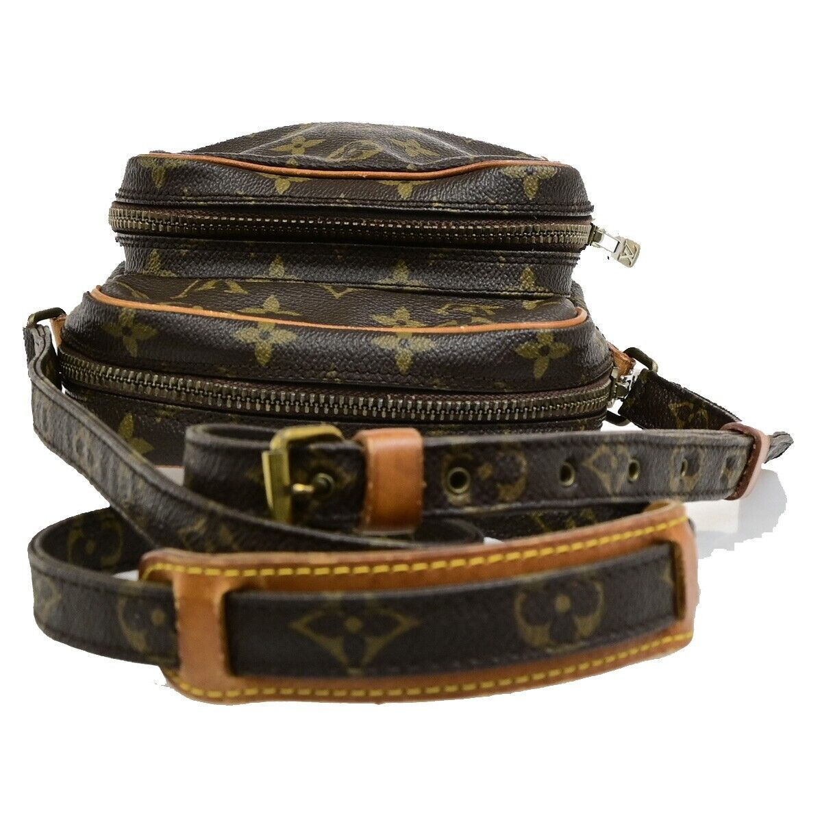 LOUIS VUITTON Amazon Crossbody Shoulder Bag Monogram Leather BN M45236 18EE097