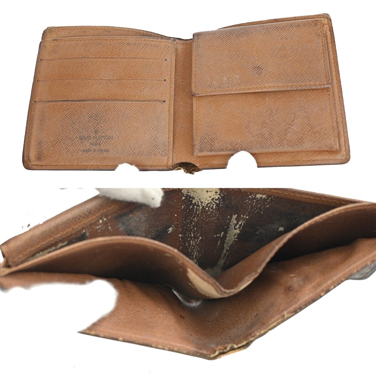 LOUIS VUITTON 6 Set Long Wallet Key Case Monogram Epi Taiga Leather 04GA631