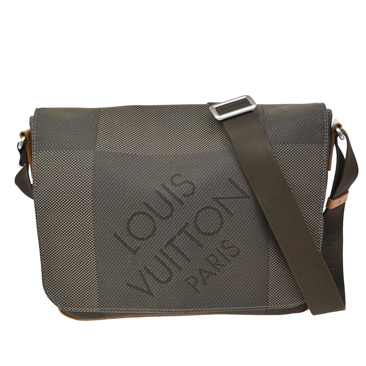 LOUIS VUITTON Petit Messager Shoulder Bag Damier Geant Leather KI M93617 32KB347