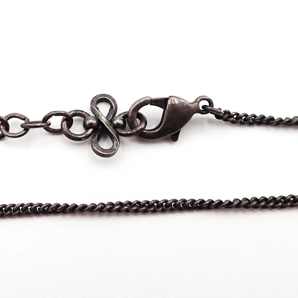 CHANEL CC Logo Mademoiselle Coin Pendant 03P Necklace Metal France 85RL891