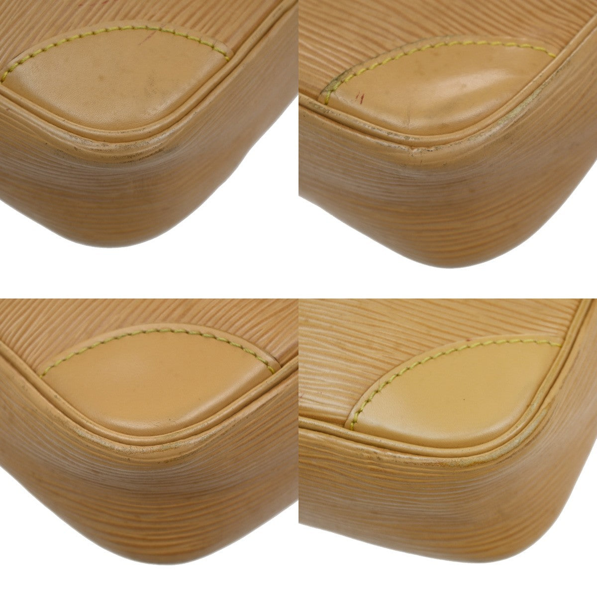 LOUIS VUITTON Danube Shoulder Bag Epi Leather Brown France M11910 67MA674