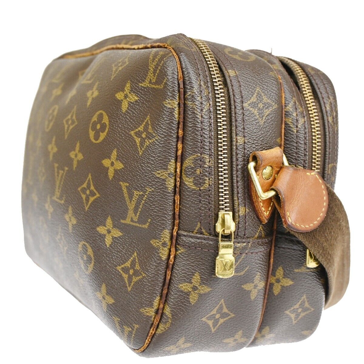 LOUIS VUITTON Reporter PM Crossbody Shoulder Bag Monogram Leather M45254 64YD410