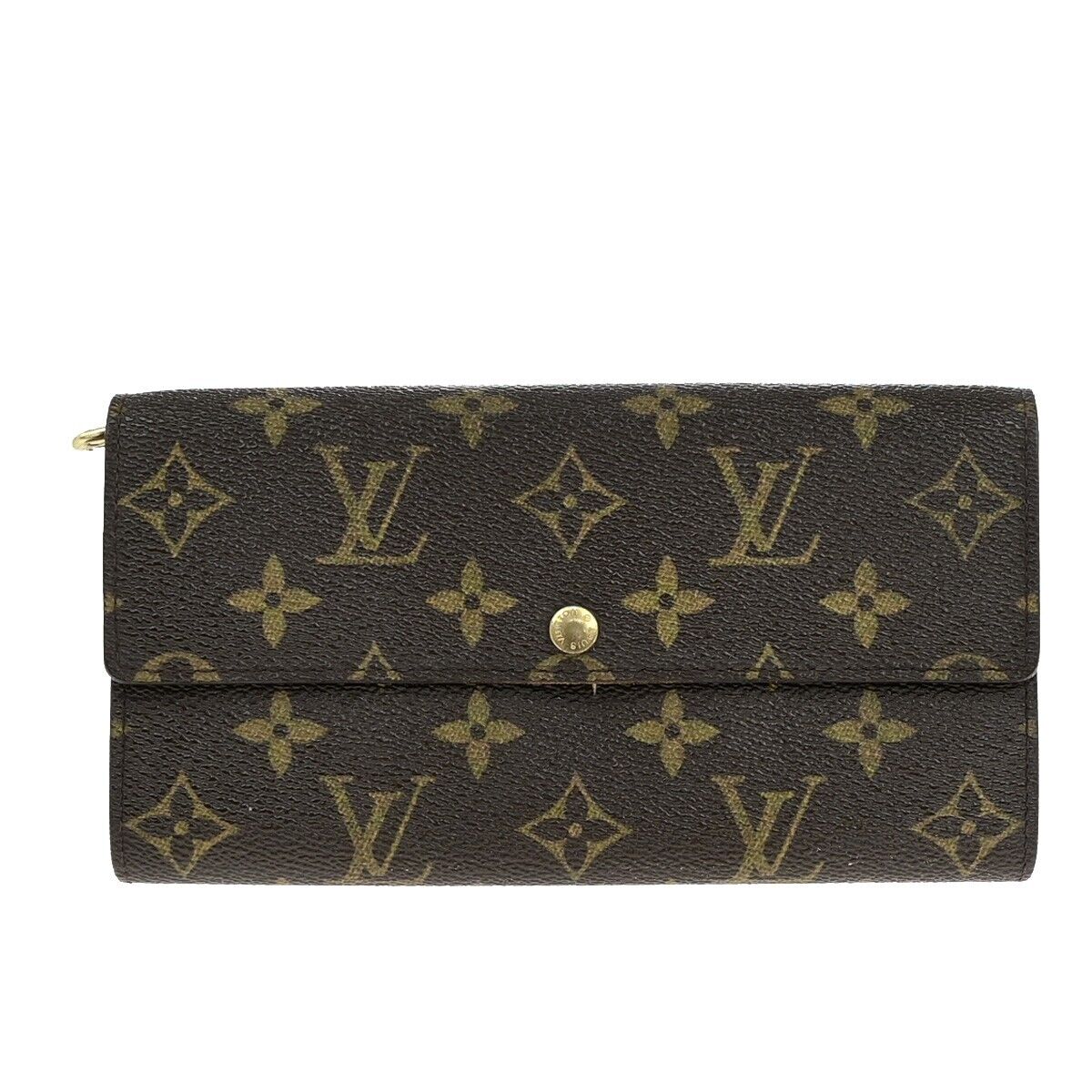 LOUIS VUITTON Portefeuille Sarah Long Bifold Wallet Monogram BN M61734 62EE070