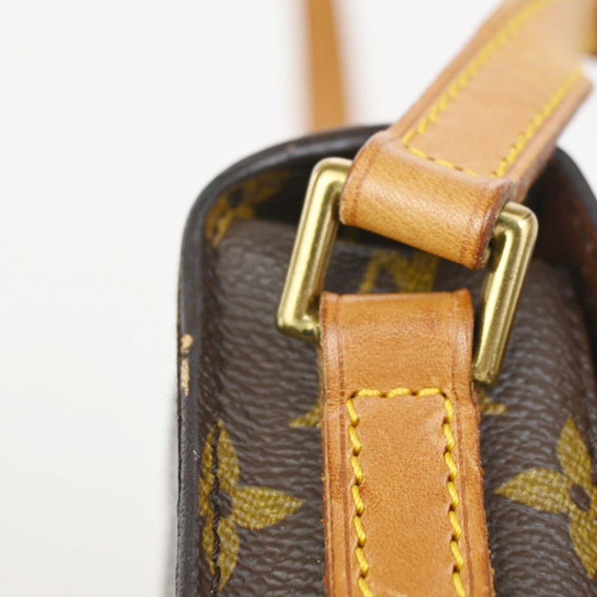 LOUIS VUITTON Mini Saint Cloud Shoulder Bag Monogram Leather BN M51244 88KC484