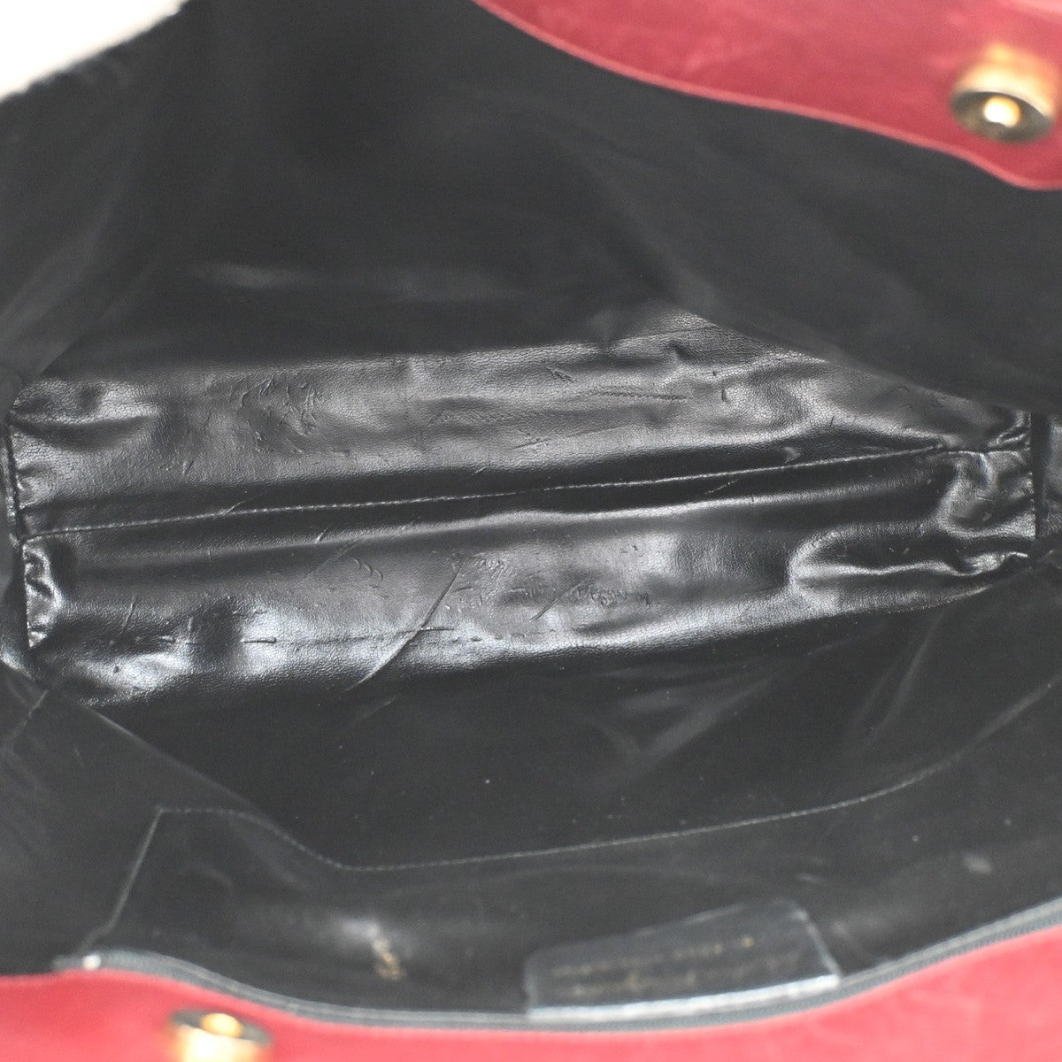 SALVATORE FERRAGAMO Vara Bow Shoulder Bag Leather Red GHW Italy 01DA229