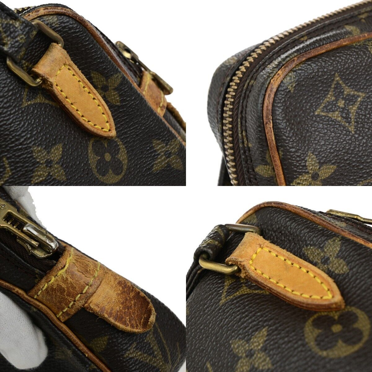 LOUIS VUITTON Marly Bandouliere Shoulder Bag Monogram Leather BN M51828 39EC408