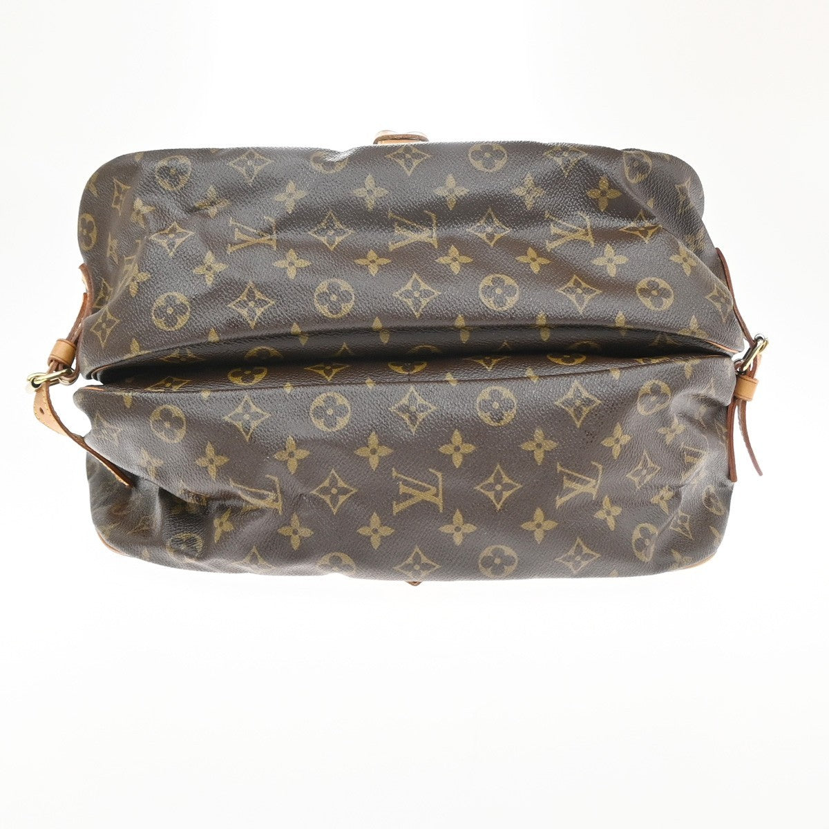 LOUIS VUITTON Saumur 35 Shoulder Bag Monogram Leather BN France M42254 16CA798