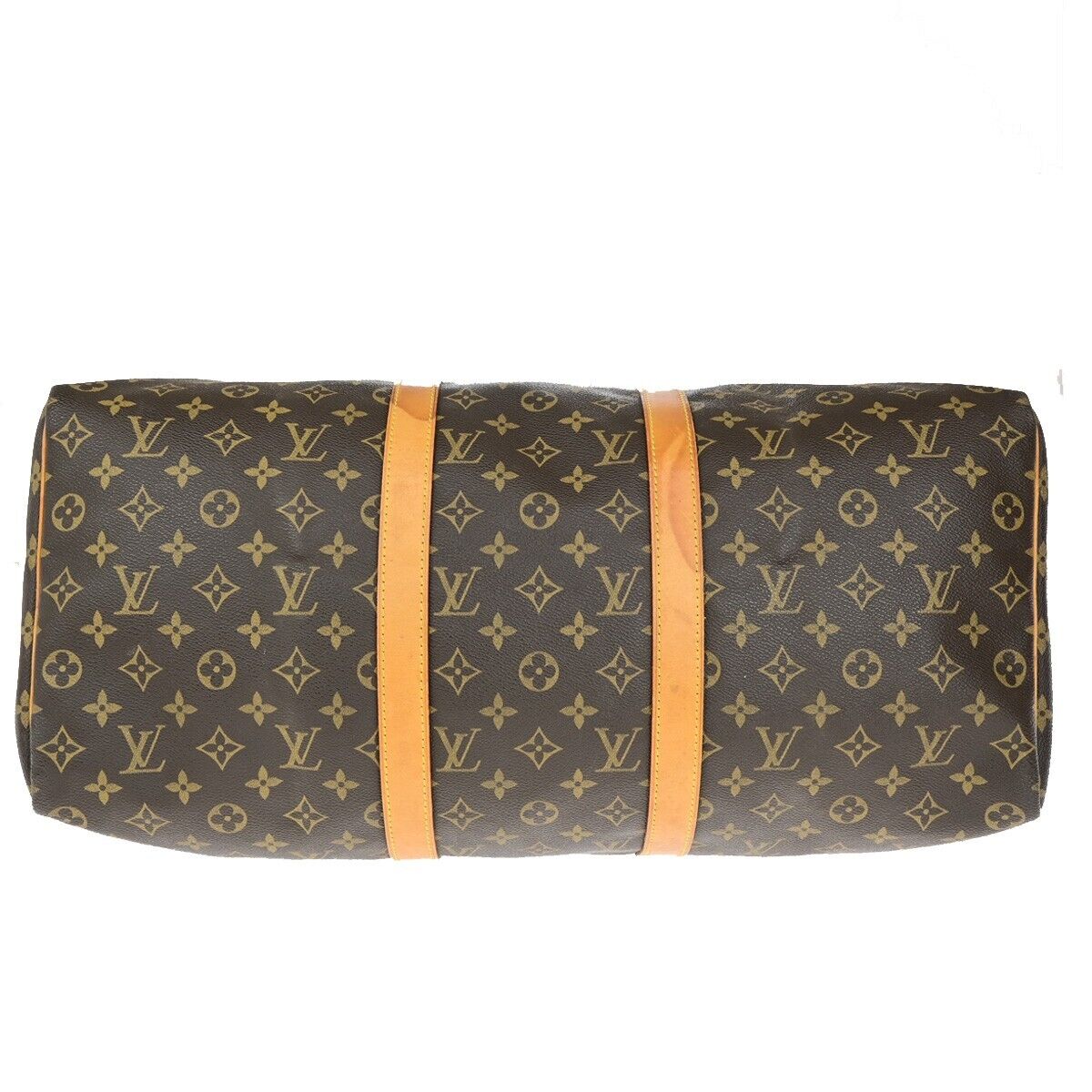 LOUIS VUITTON Keepall 50 Travel Hand Bag Monogram Leather Brown M41426 72ED322
