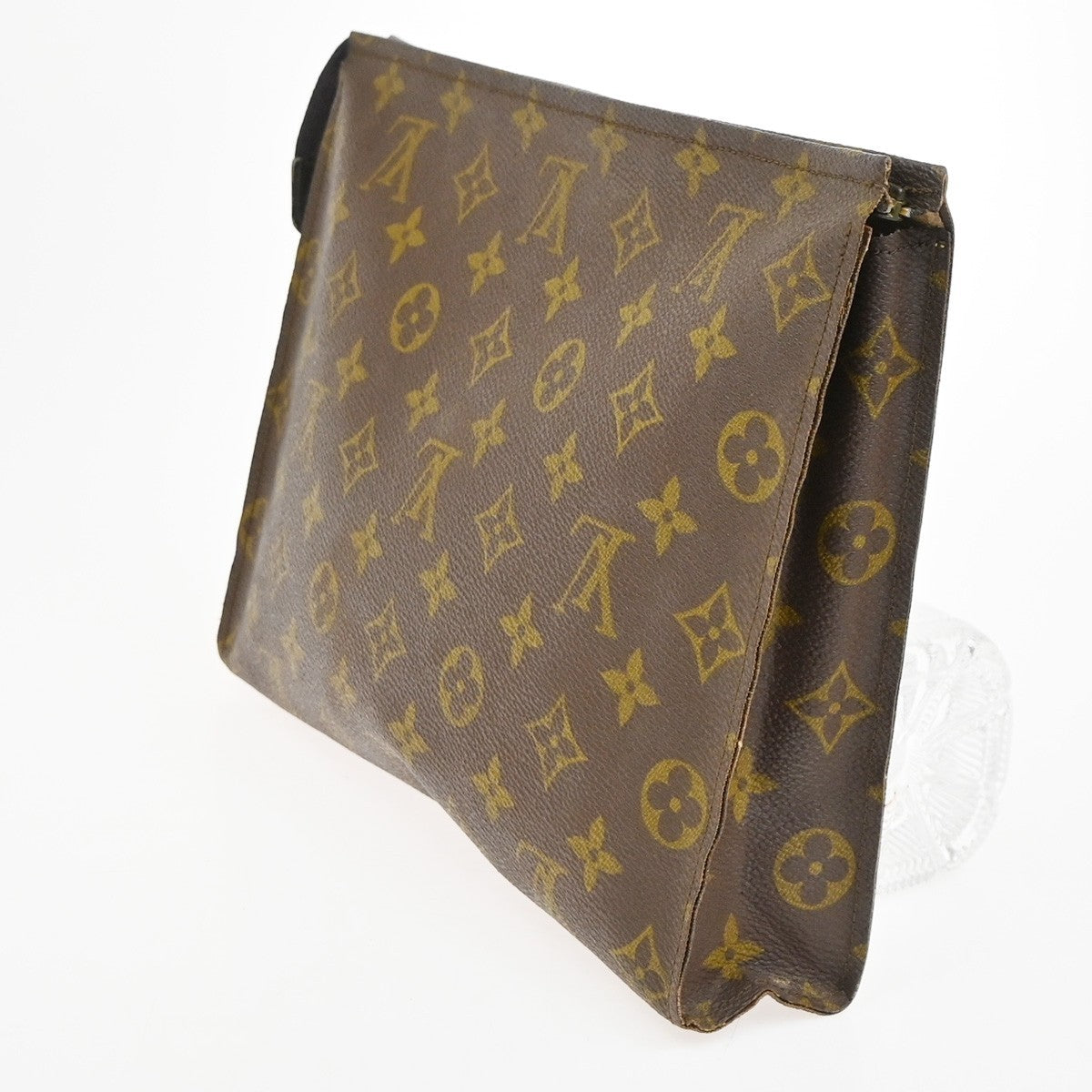 LOUIS VUITTON Poche Toilette 26 Clutch Pouch Bag Monogram Leather M47542 01YJ181