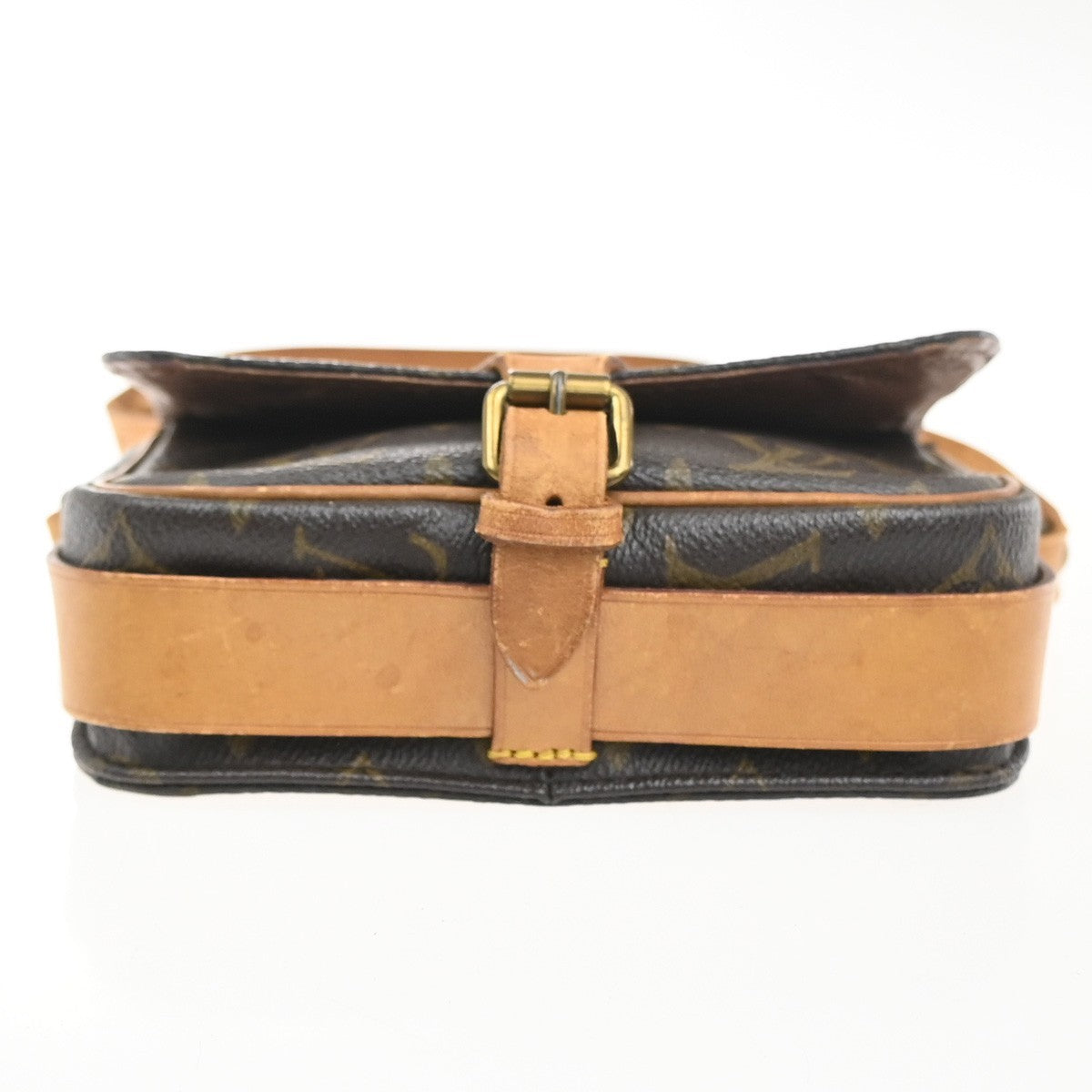 LOUIS VUITTON Mini Cartouchiere Shoulder Bag Monogram Leather BN M51254 80KC658