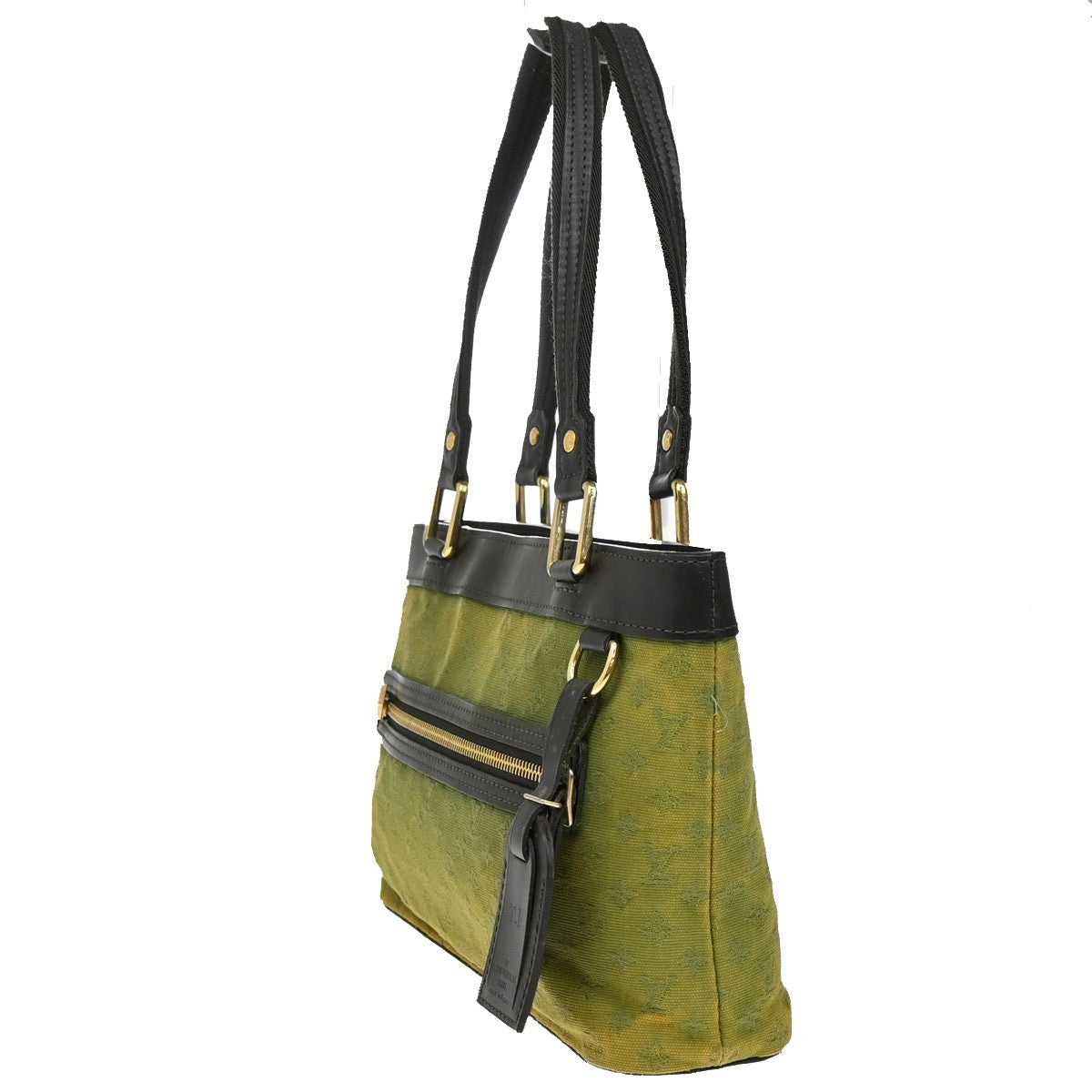 LOUIS VUITTON Lucille PM Shoulder Bag Monogram Mini Canvas Khaki M92682 62YH225