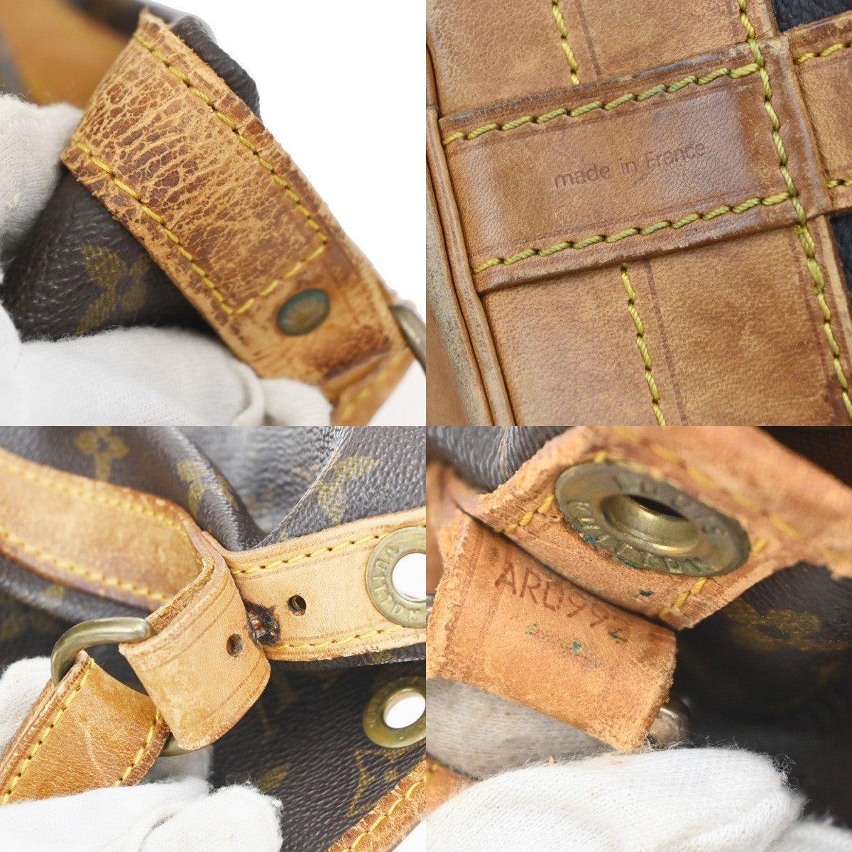 LOUIS VUITTON Noe GM Drawstring Shoulder Bag Monogram Leather BN M42224 30YJ214