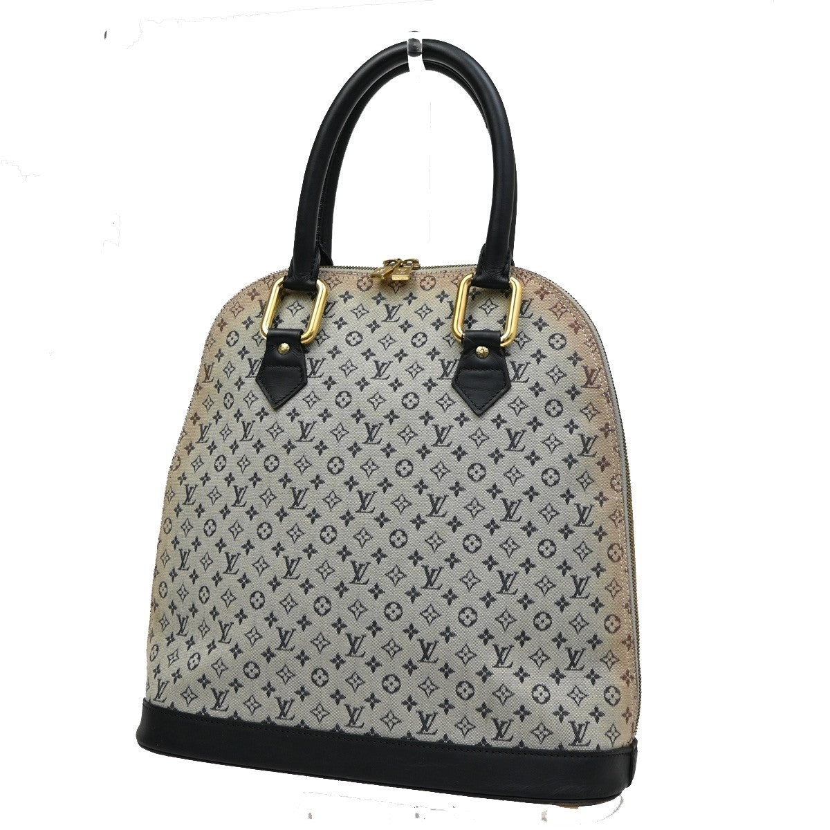 LOUIS VUITTON Alma Haut Hand bag Monogram Mini Canvas Leather BE M92203 31KB537