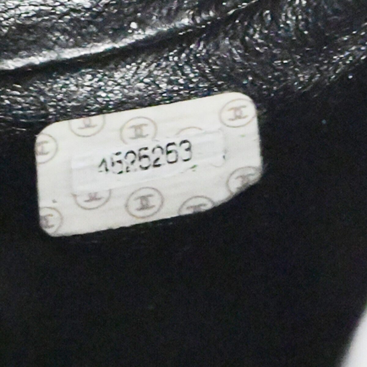 CHANEL CC Logo Matelasse Chain Backpack Bag Leather Black GHW Vintage 889RK563