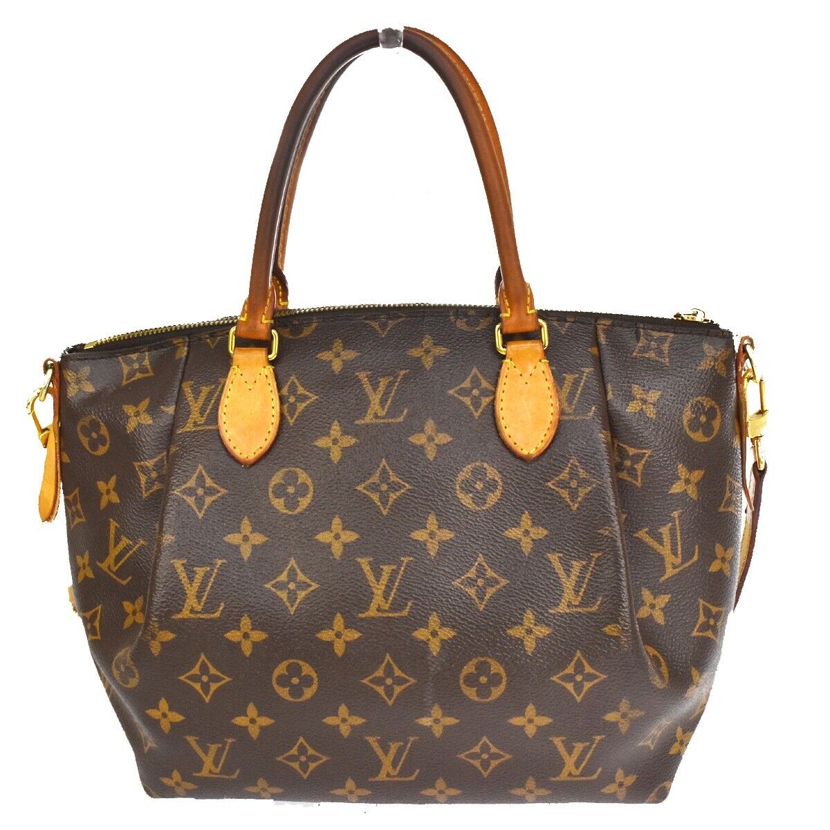 LOUIS VUITTON Turenne PM 2Way Hand Bag Monogram Leather Brown M48813 98YB867