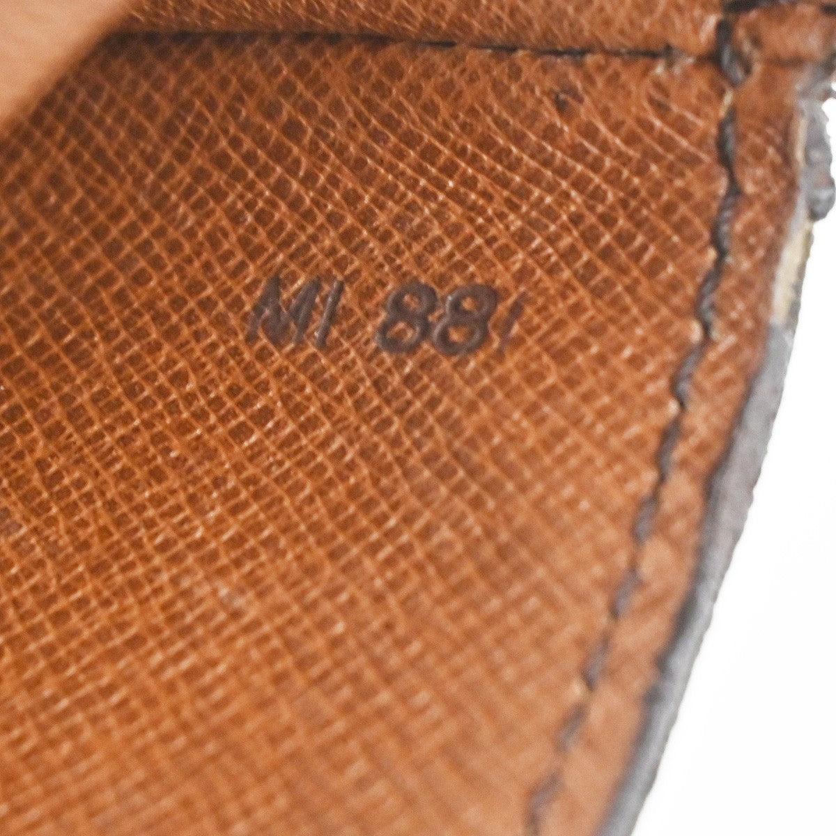 LOUIS VUITTON Saint Cloud MM Shoulder Bag Monogram Leather Brown M51243 39MA506
