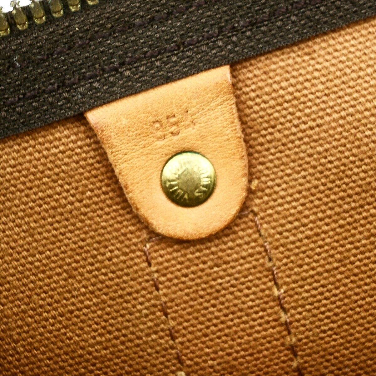 LOUIS VUITTON Keepall 45 Travel Hand Bag Monogram Leather Brown M41428 77ED140