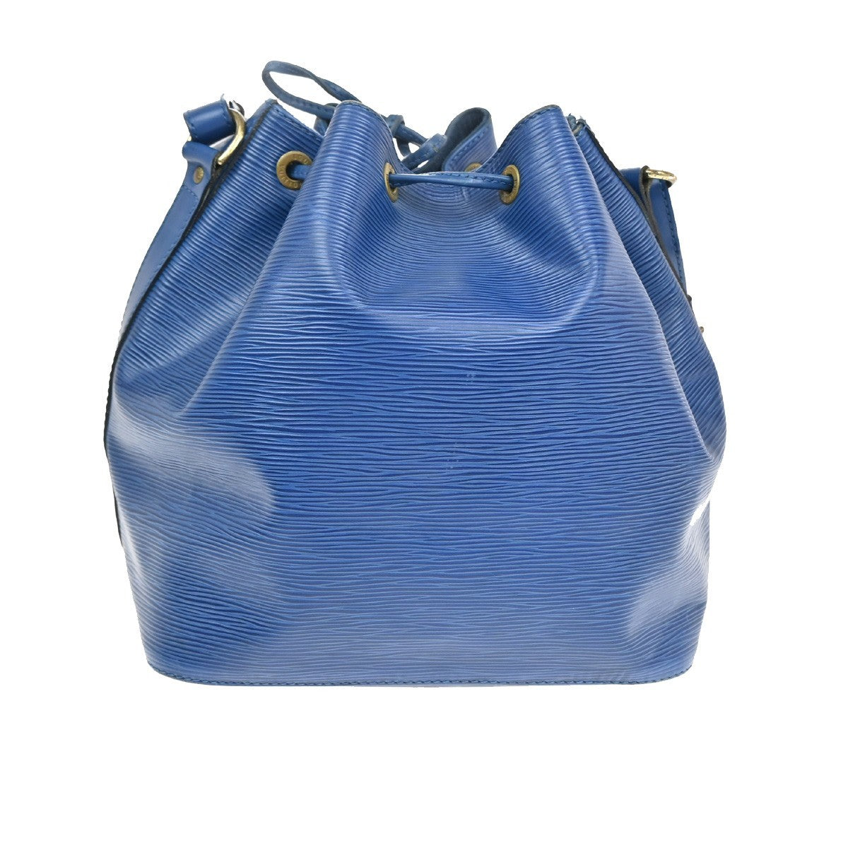 LOUIS VUITTON Petit Noe Drawstring Shoulder Bag Epi Leather Blue M44105 36EF305