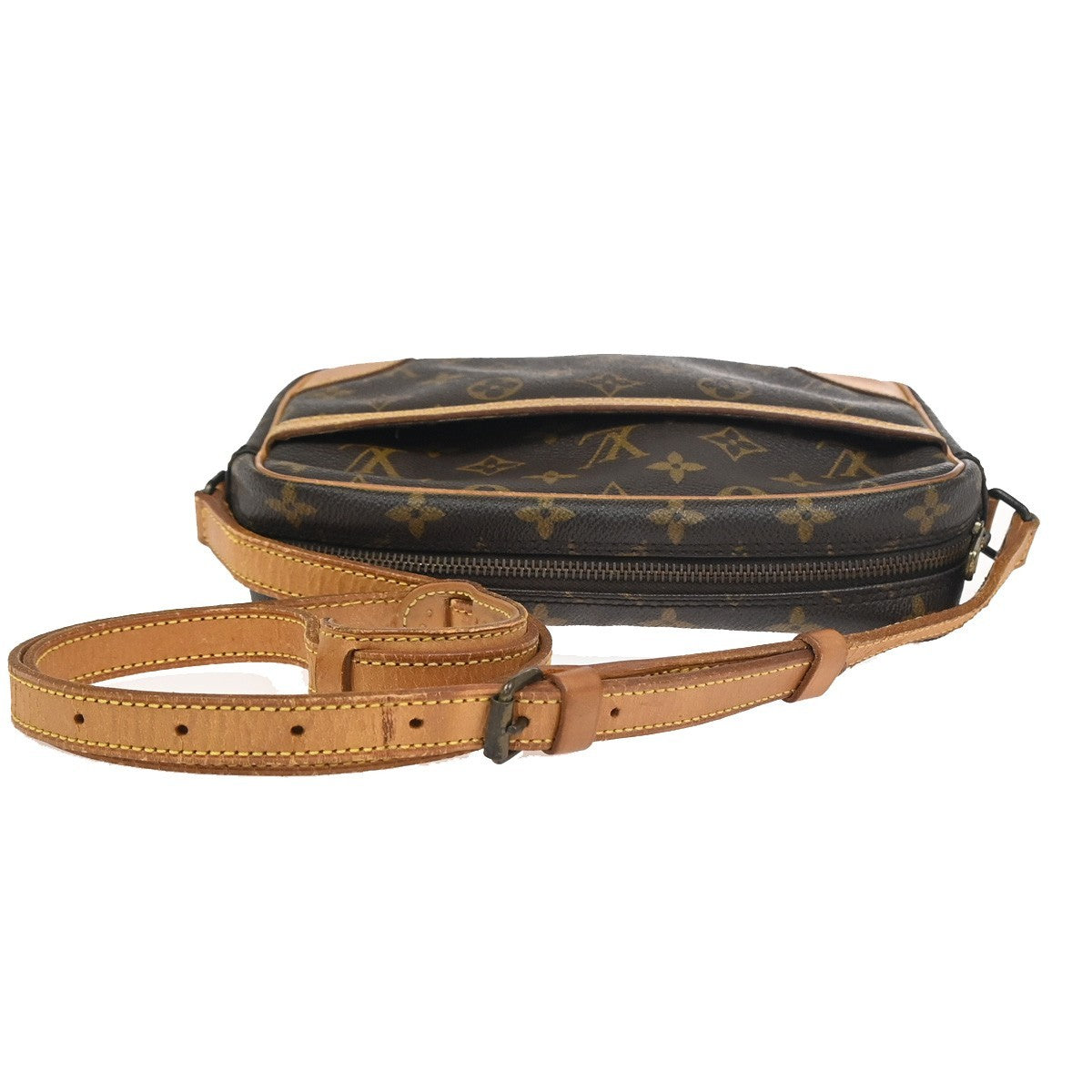 LOUIS VUITTON Trocadero 24 Shoulder Bag Monogram Leather Brown M51276 33ZA335