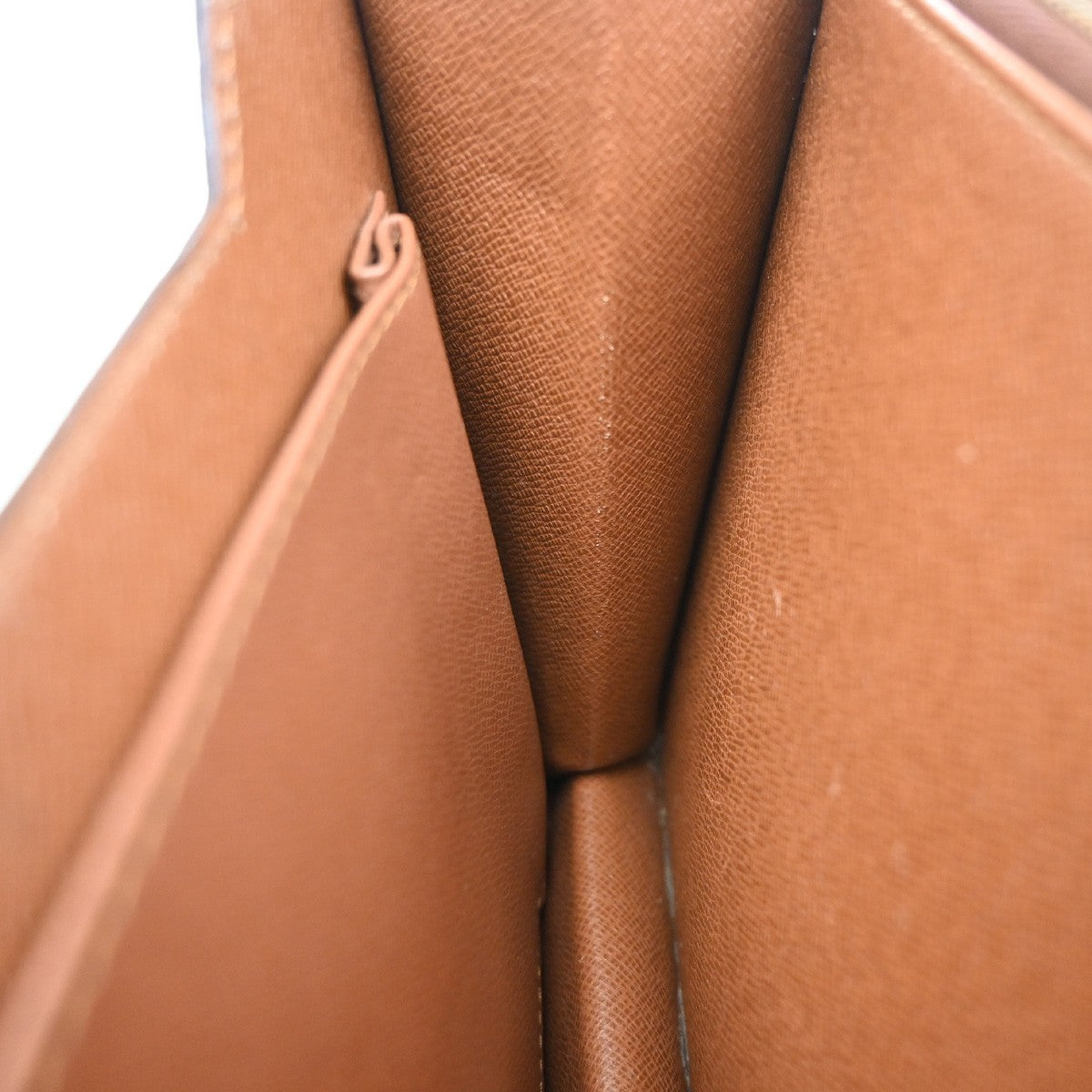 LOUIS VUITTON Concorde Hand Bag Monogram Leather Brown France M51190 82MA626