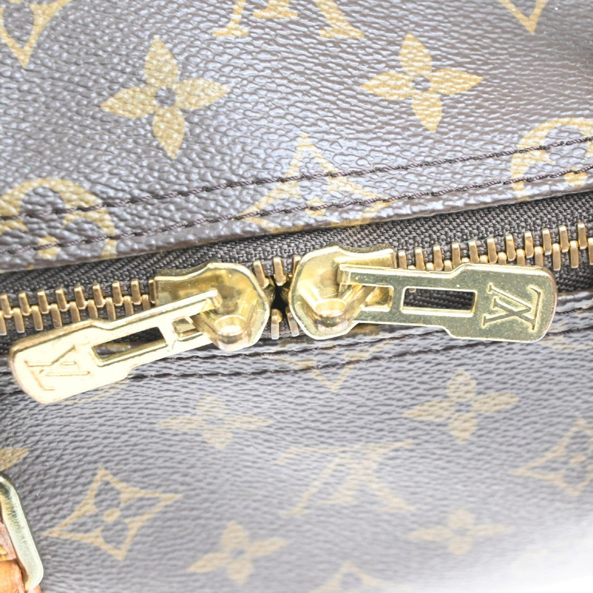 LOUIS VUITTON Keepall 55 Travel Hand Bag Monogram Leather Brown M41424 14CA649
