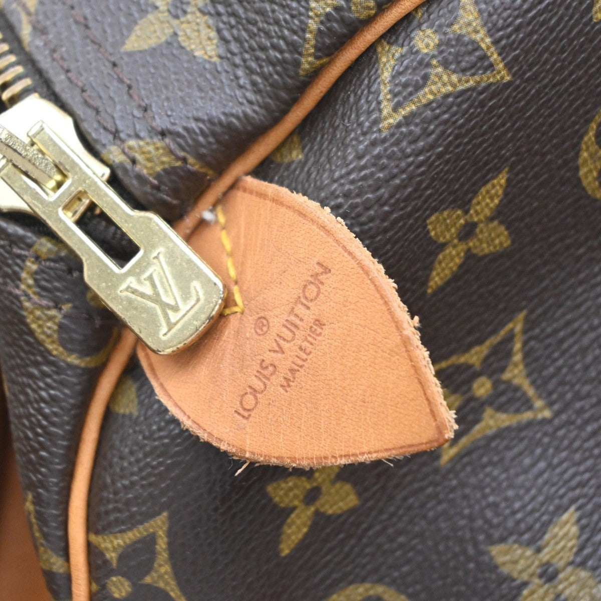 LOUIS VUITTON Keepall Bandouliere 55 2Way Hand Bag Monogram Brown M41414 96SA124