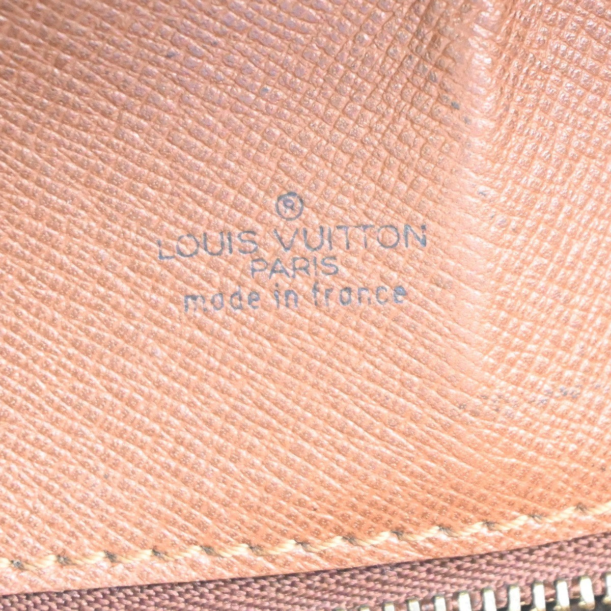 LOUIS VUITTON Saint Cloud GM Shoulder Bag Monogram Leather Brown M51242 34MA363