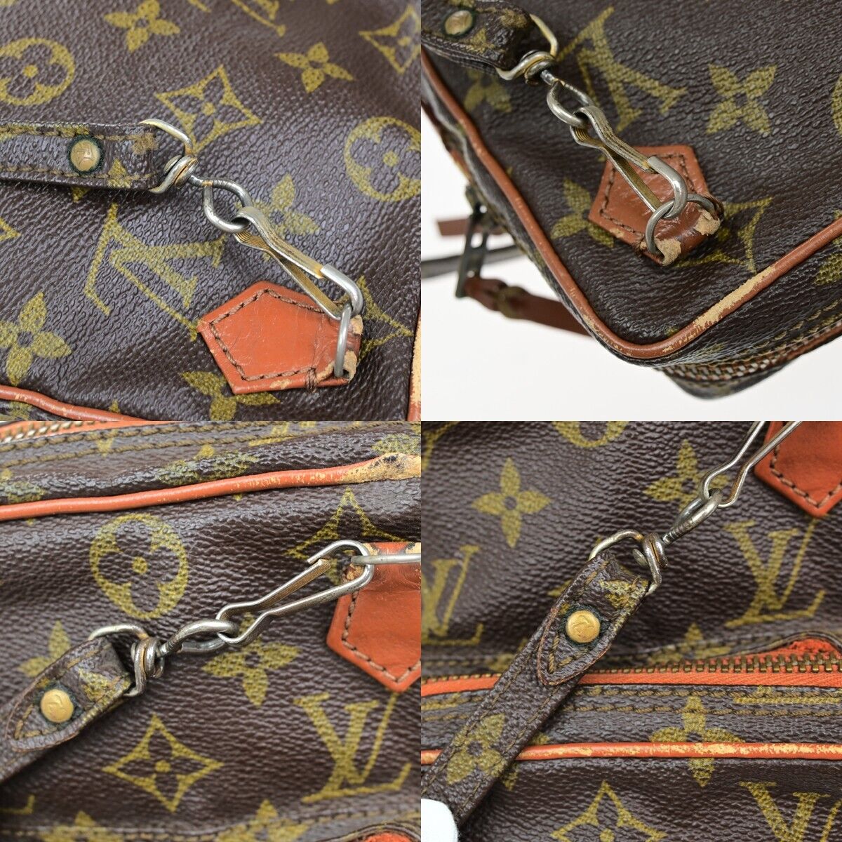 LOUIS VUITTON Mini Amazon Shoulder Bag Monogram Leather Brown M45238 02GA179