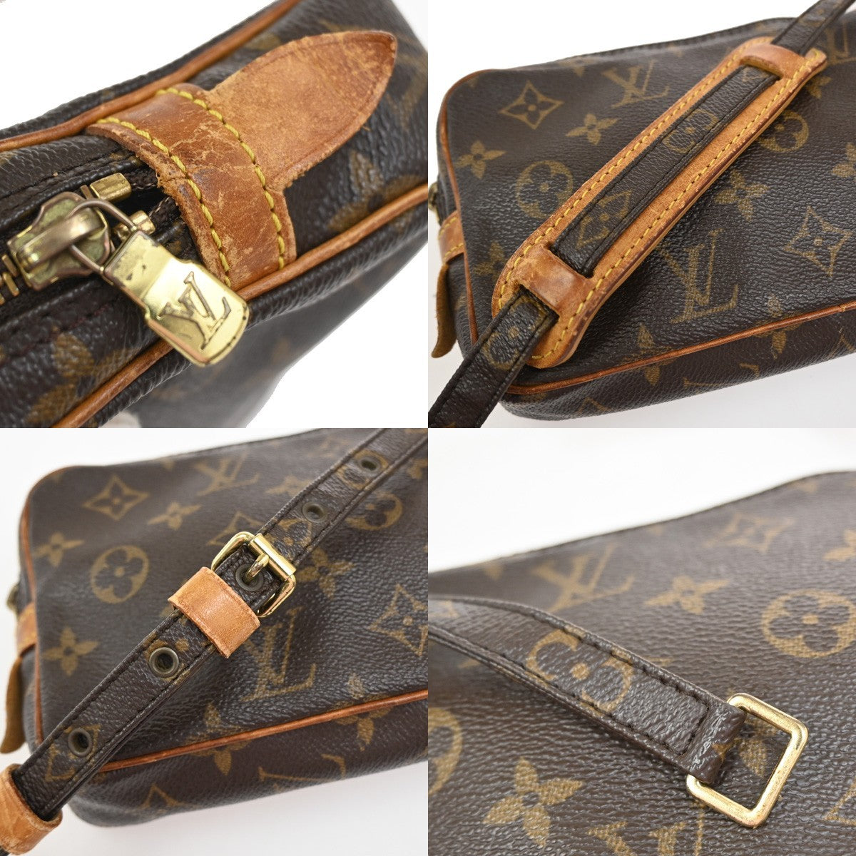 LOUIS VUITTON Marly Bandouliere Shoulder Bag Monogram Leather BN M51828 68YJ056