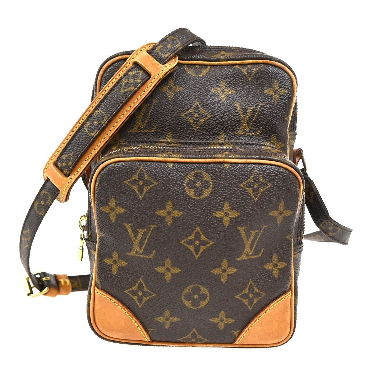LOUIS VUITTON Amazon Crossbody Shoulder Bag Monogram Leather BN M45236 77TA641