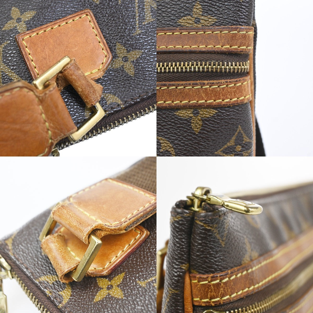 LOUIS VUITTON Pochette Bosphore Shoulder Bag Monogram Leather BN M40044 85CA833