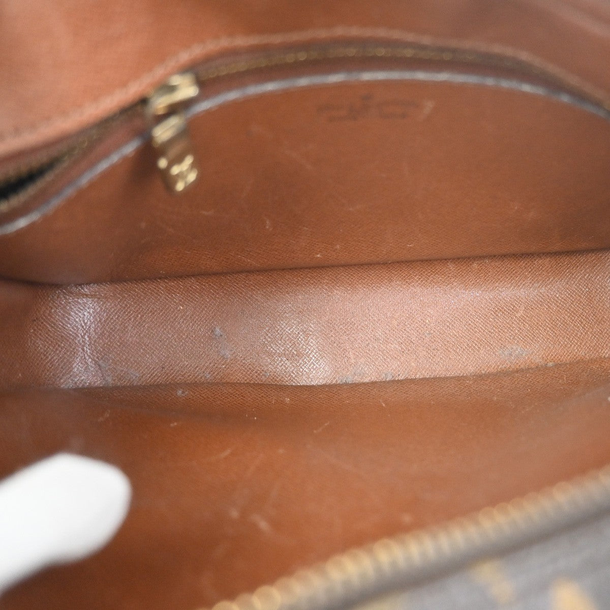 LOUIS VUITTON Trocadero 24 Shoulder Bag Monogram Leather Brown M51276 33ZA335