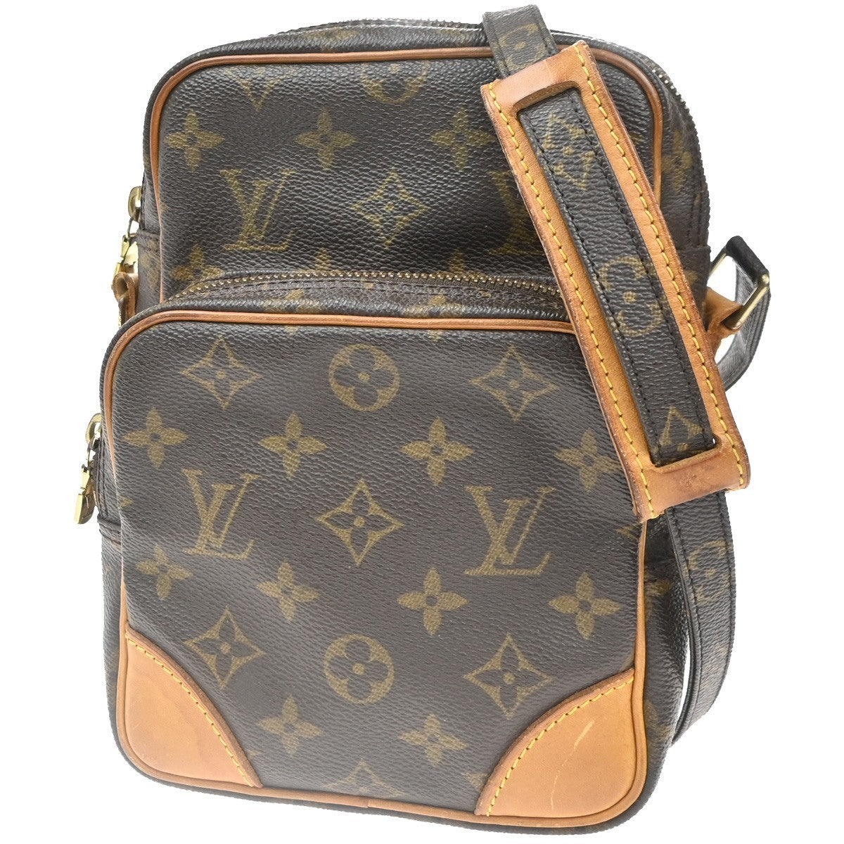 LOUIS VUITTON Amazon Crossbody Shoulder Bag Monogram Leather BN M45236 80KC775