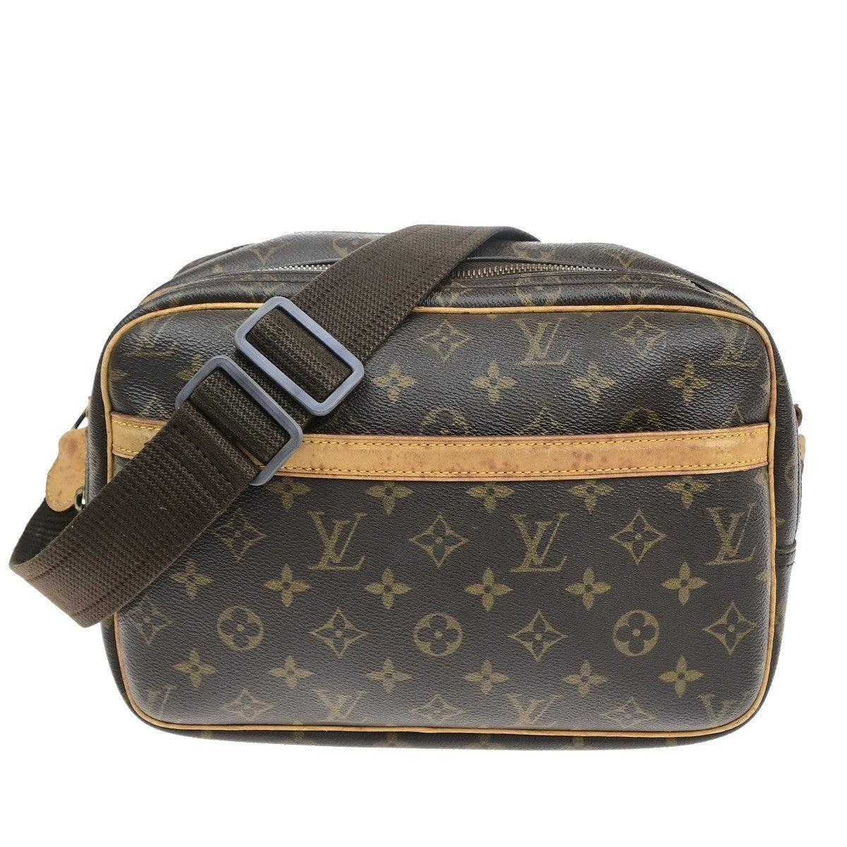 LOUIS VUITTON Reporter PM Crossbody Shoulder Bag Monogram Leather M45254 82YJ261