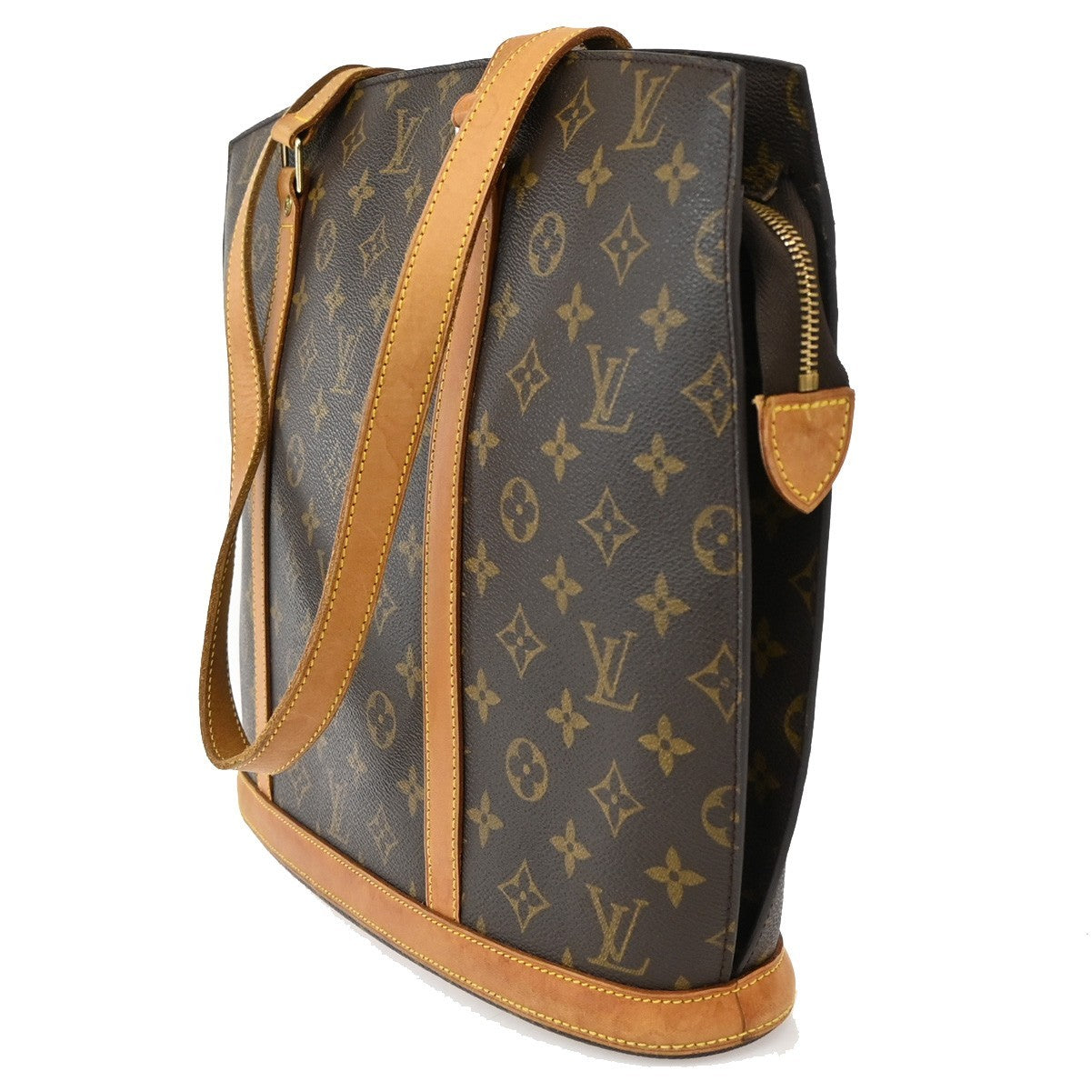 LOUIS VUITTON BABYLONE Shoulder Bag Monogram Leather Brown France M51102 78KB687